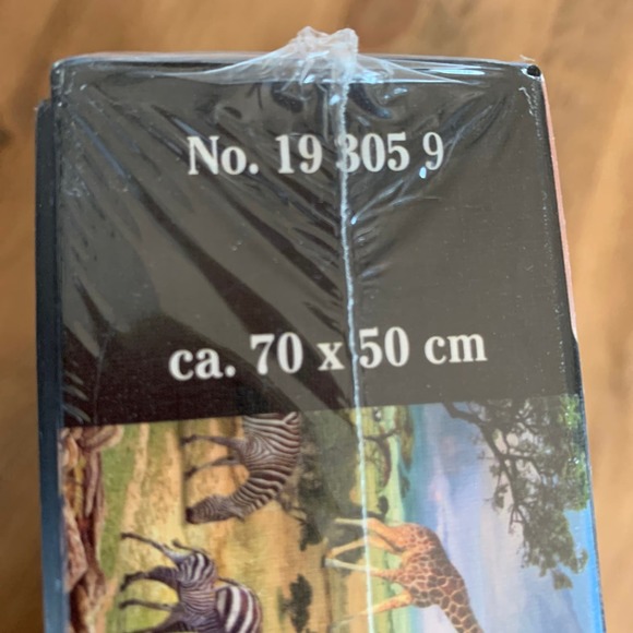 Ravensburger 1000 Piece Puzzle Animals Africa Elephant Zebra Giraffe Animation - Picture 5 of 7